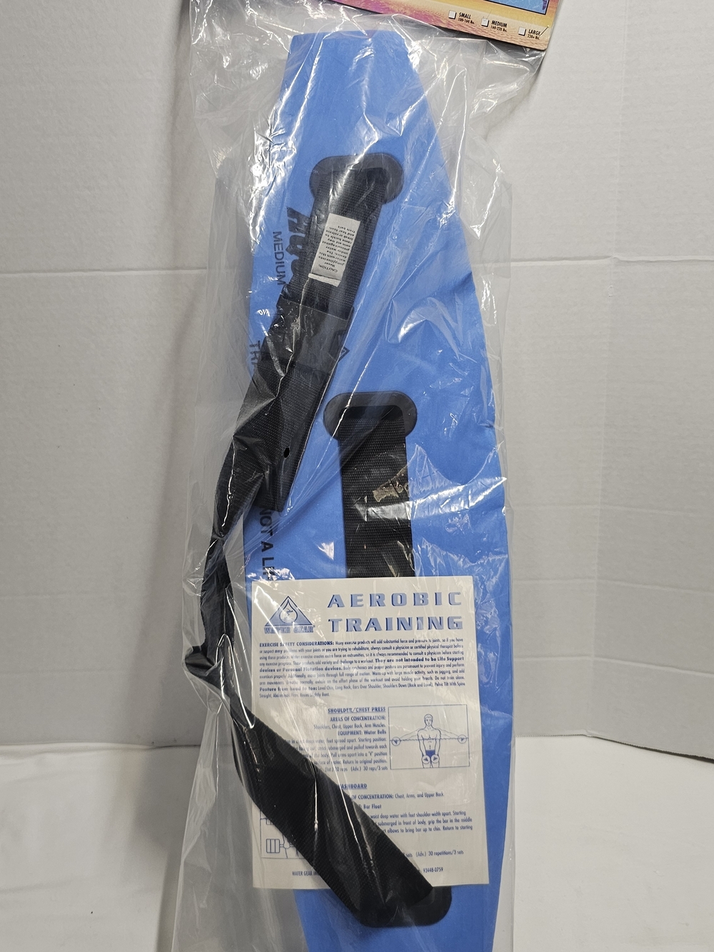 Aqua Trim Flotation Belt, Adjustable Swim Training Equipment Belt Size Medium